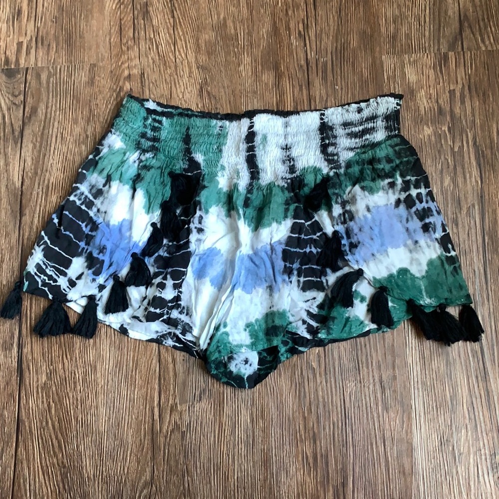 Tassel Cotton Shorts